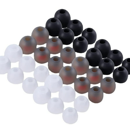 Yammee 36pcs Earbud Tips Earphone Tips Small/Medium/Large for in Ear Headphones