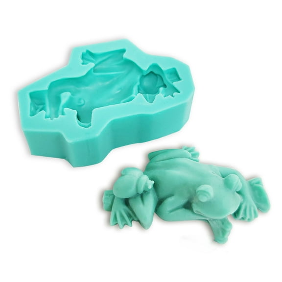 Yammee 3D for Frog Molds Fondant Chocolate Mould Cake Topper Decorating Tools Easy to C