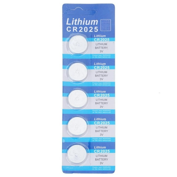Yammee 3V CR2025 Lithium Coin Cell Button Battery Button Batteries Suitable for a Wide