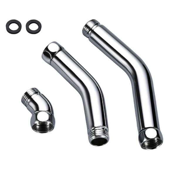 Yammee 3pcs Adjustable Shower Hose Adapter 135 Degree Angle for Handheld Showers