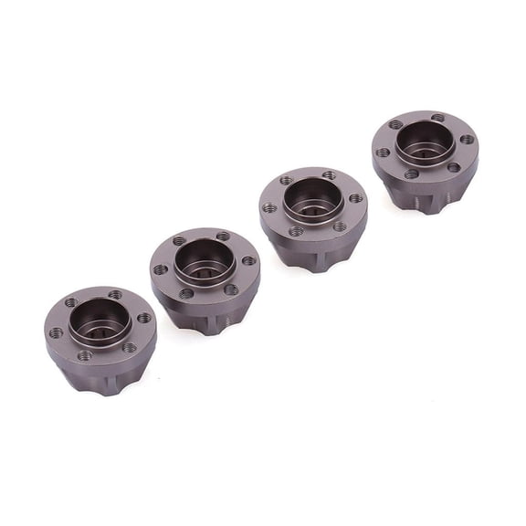 Yammee 4 Pieces Aluminum RC Car Wheel Hex Hub Gift for DIY Lovers&Adults Upgrades Parts Replacement Corrosion Resistance