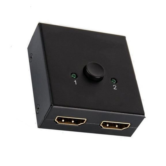 Yammee 4K 3D HDMIs Switcher HDMIs Splitter For Double Input and Output Display Devices