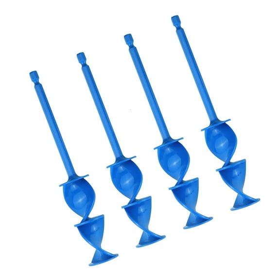 Yammee 4Pcs Epoxy Mixers Helixs Paint Mixers for Epoxy Paint Putty Cement Applications