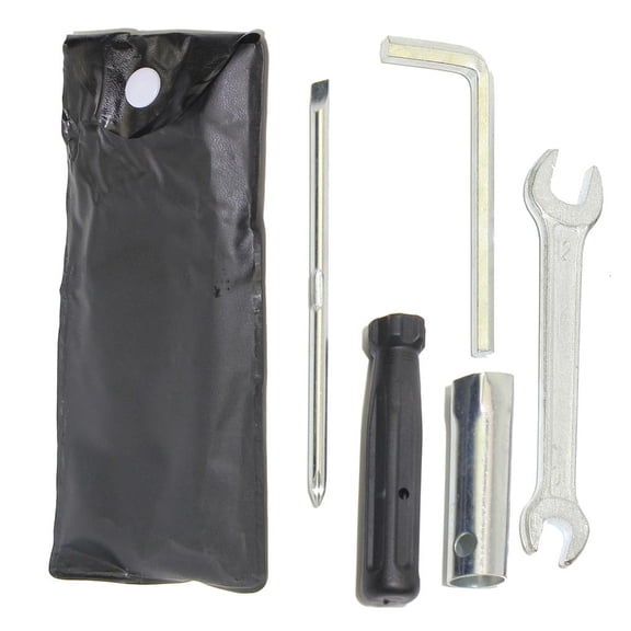 Yammee 4Pcs Motorcycle Repair Tool Set Wrench Screwdriver Plier Open End Spanners