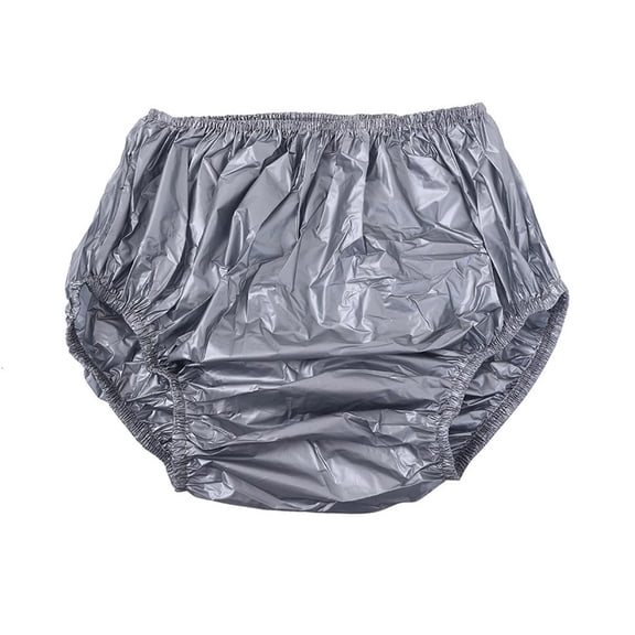 Yammee 4Pcs Reusable Diaper Covers Pants for Adults Incontinence Care Plastic Underwear