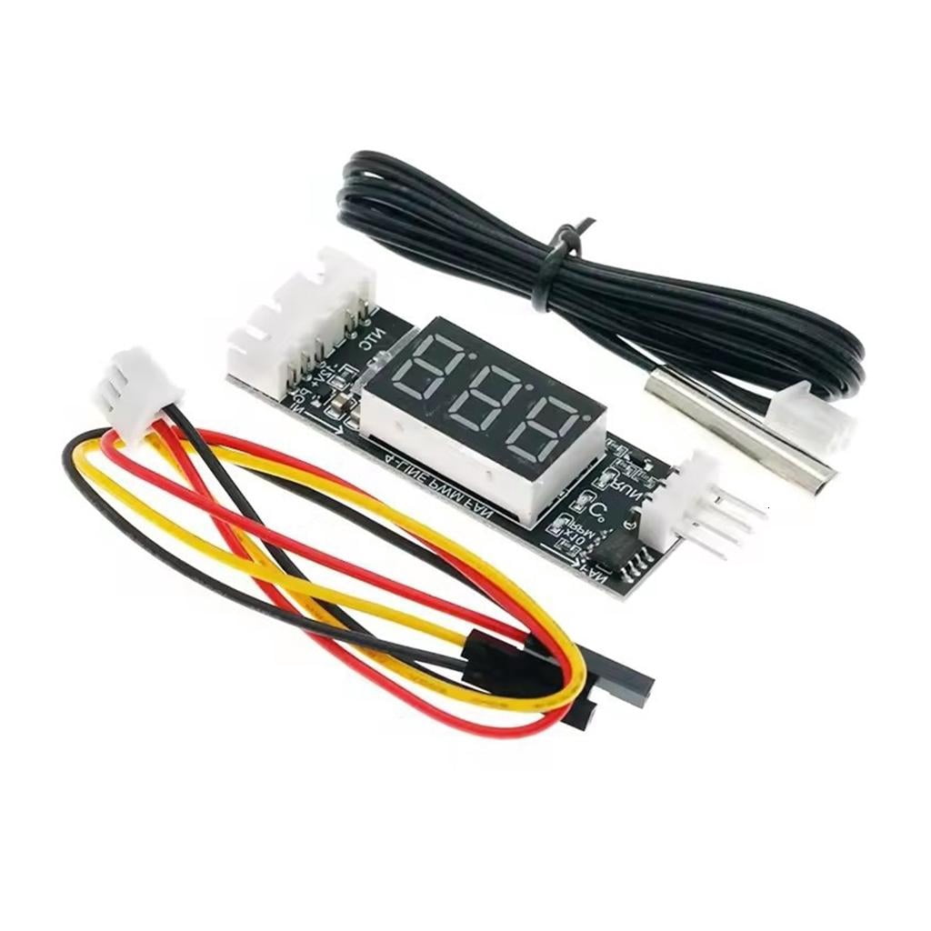 Yammee Computer Cooling Fan Controller 12V 3A PWM Temperature ...