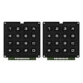 thumbnail image 1 of Yammee 4x4 Keypad MCU Board Keyboard Moduless with 16 Keys 4x4 Push Buttons External Keypad Array Button Keypad, 1 of 9