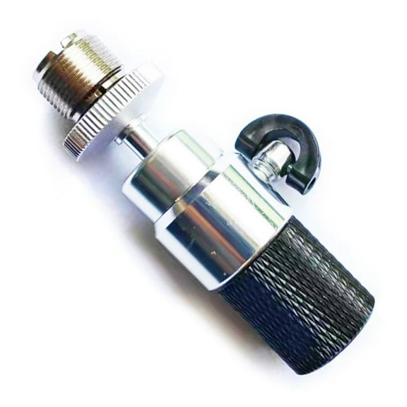 Yammee 5/8 Female to 5/8 Male Adapter Screw Microphone Thread to Thread Conversion Base with Small PTZ Angle Adjustment