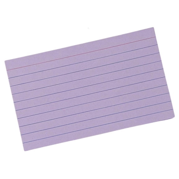 Yammee 50 Sheets Notecards 3x5Inch Colorful Indexcard Wide Lined Study Card Note Card Ruled Vocabulary Card for Office School
