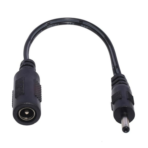 Yammee 5521 Female to Male Power Adapter Cable 5.5x2.1mm Female to 2.5x0.7mm 3.5x1.35mm 4.0x1.7mm Male for Charging Conversion