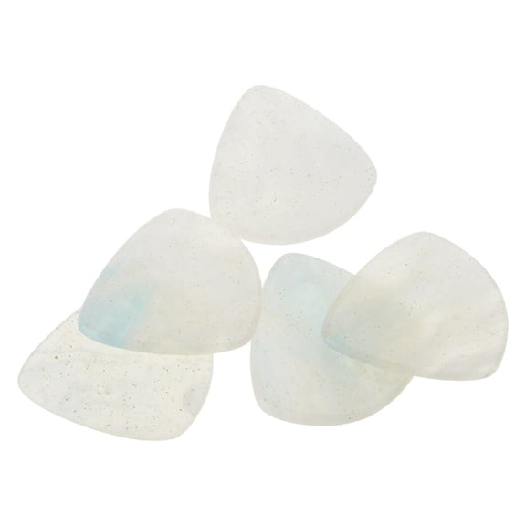 Yammee 5PCS Resin Guitar Picks Fast Strumming Design Nonslip Grip Multiple Color Option