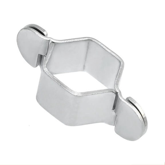 Yammee 5Pcs Hex Wrench Reusable Stainless Steel Hex Spanner Detachable Pipe Hose Wrench