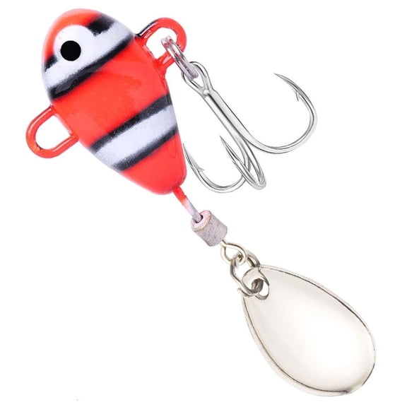 Yammee 5cm 11.4g Fishing Lures Metal VIB Baits Sinking Lures Fishing Spoon Walleye Jigging Baits Fishing Tackle Tail Spinners