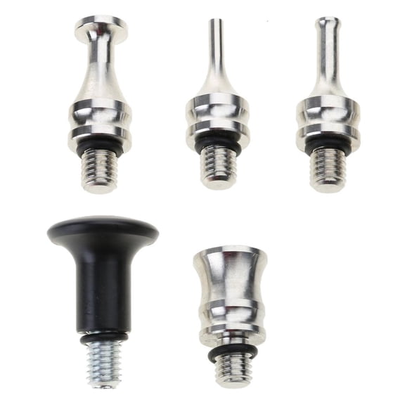 Yammee 5pcs Paintless Knock Down Pen PDR-Tools Car Tap Down Body Panel Dent Removal Repair Hand Tools Auto Maintenance Part Kit