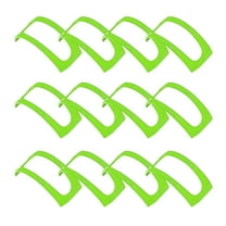 Yammee 6/12 Pcs Plastic Tacos Holder Stand Serving Tray Mexicans Pancake Display Stand Food Pallet Holder Kitchen Tool Easy Use