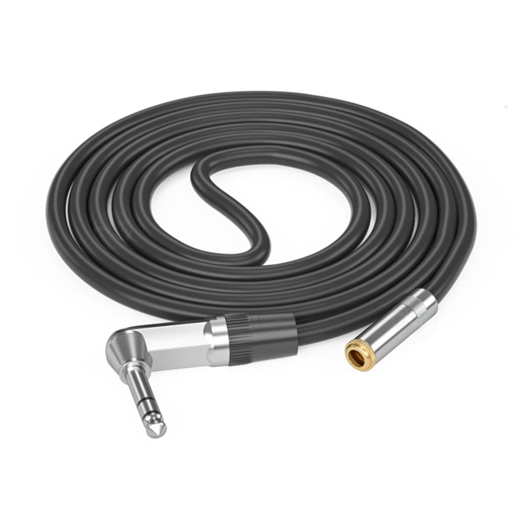 Yammee 6.35mm Male to Female 3.5mm Stereo Adapter Cable for Amplifiers Guitar Keyboards Piano Home Theater Headphones