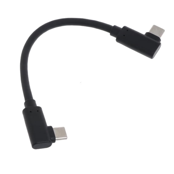 Yammee 60W Type C Fast Charger Cord 90 Degree Type C Cable For Phone Laptop Tablet