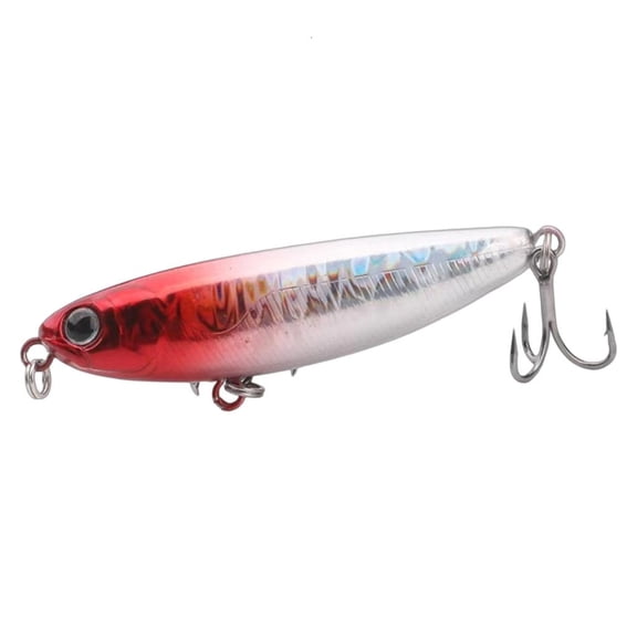 Yammee 6g/12g Hard Baits Walk The Dog Artificial Baits Lures Topwater Pencil Popper Fishing Lures with Treble Hook