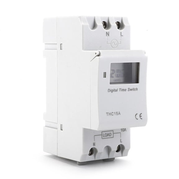 Yammee 7 Day Programmable Digital Time Switches with 20 ON & Close Settings Digital Timer