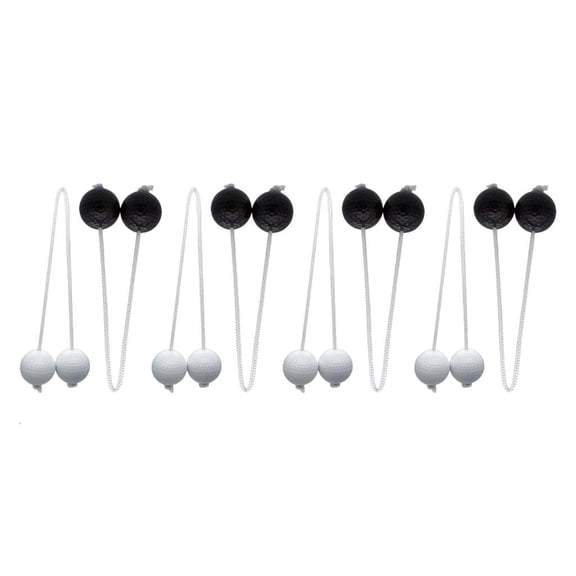 Yammee 8Pcs Ladders Ball Replacement Ladders Toss Game Ball Outdoor Hard Golf Training Ball for Golf Toss Game Enduring