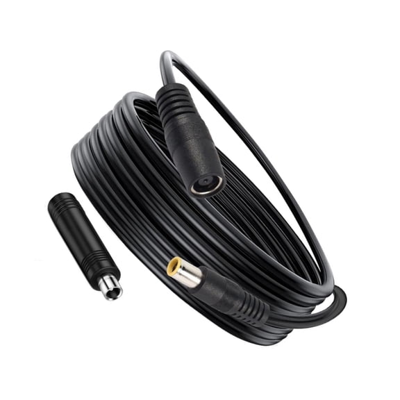 Yammee 8mm Solar Panel Extension Cable 14AWG DC7909 Female to Male with DC8020 Adapter