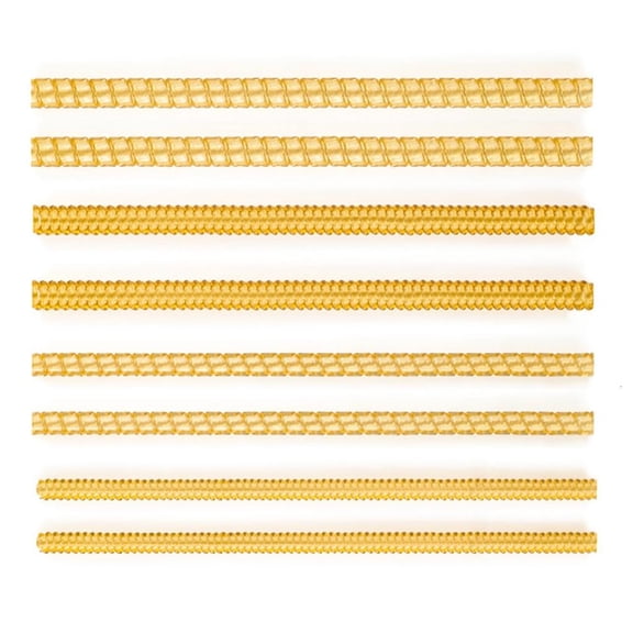 Yammee 8pcs Ring Size Adjuster Spirals Spring Plastic Guards Jewelry Resizer Invisible Loose Rings Coil Wrap for Men and Women