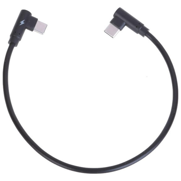 Yammee 90 Degree Elbow Type C Cable 40W Fast Charging Wire Mobile Phone Data Wire Cord