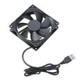 thumbnail image 1 of Yammee 92x92x25MM USB 5V Cooling Fan Portable Cooling Fan for Tablet TV Receiver Router, 1 of 10