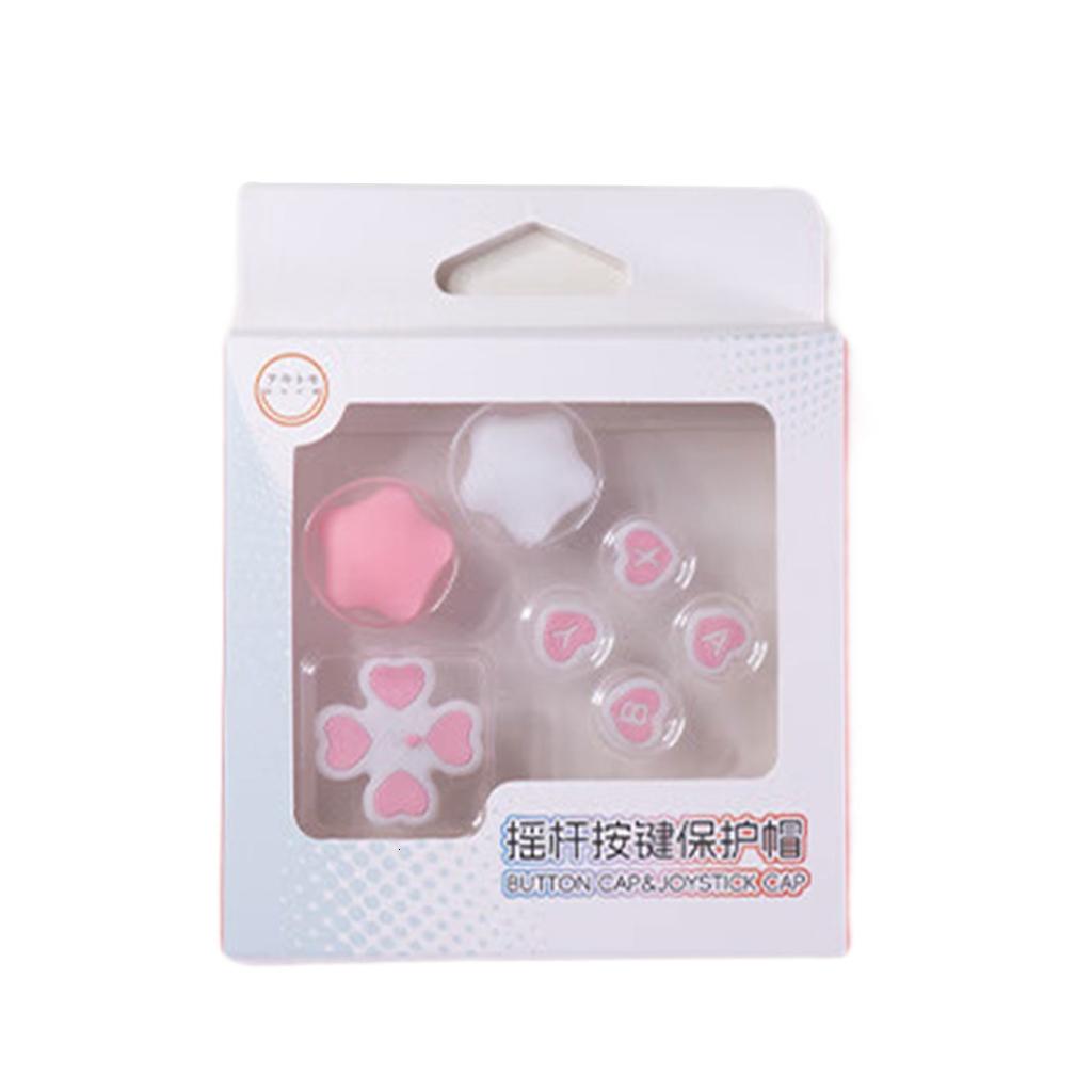 Yammee ABXY Key Sticker Skin Thumb Stick Grip Caps D-pad Button ...