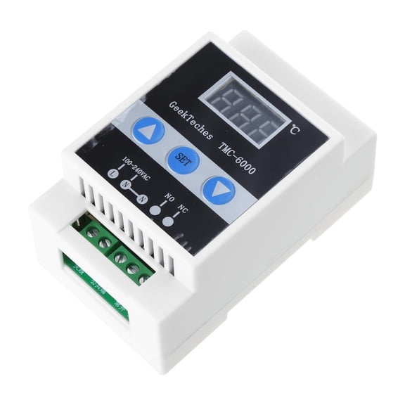 Yammee ADC 110-240V Digital LED Temperature Controller TMC-6000 for Incubator Room Cooling Heating Waterproof Sensor Thermostat