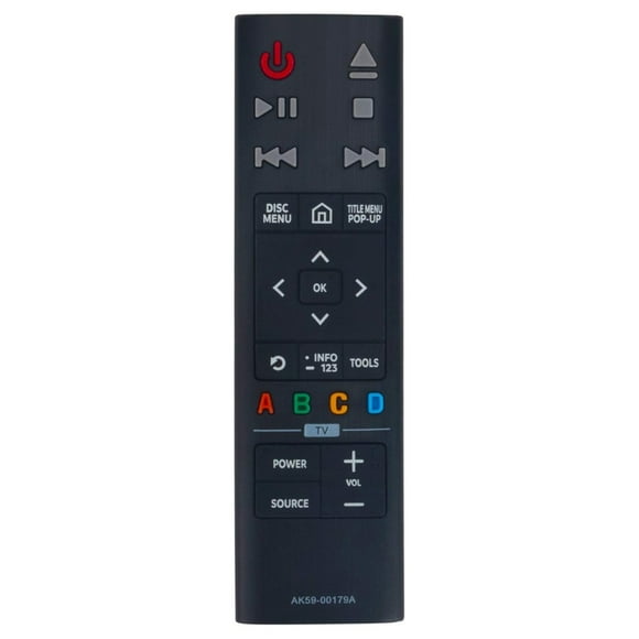 Yammee AK59-00179A Replacement Remote Control for UBD-KM85CZA UBDK8500 UBD-KM85CZA UBD-K8500ZA Disc Player Accessories