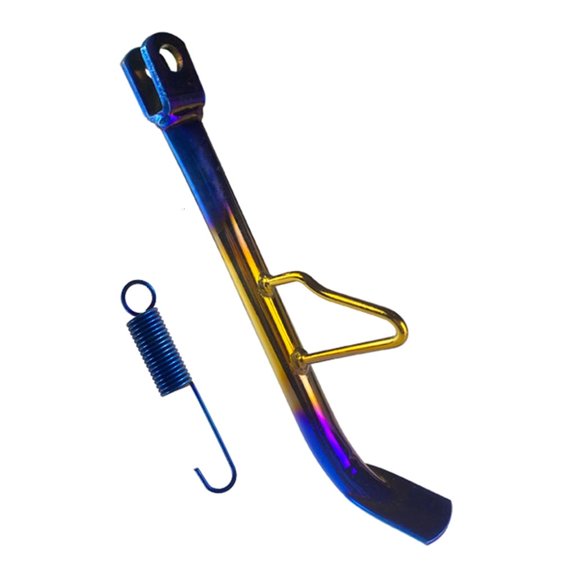 Yammee ATV Motorcycle Kickstand Side Support Stand Adjustable Holder Set Foot Bracket