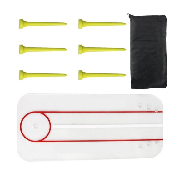 Yammee Acrylic Golf Alignment Training Kits Putting Postures Correction Tool Enduring