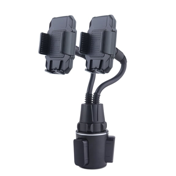 Yammee Adjustable Car Water Cup for All Mobile Phones Dual-head Mobile Phone Holder