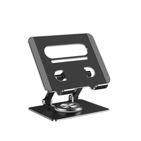 Yammee Adjustable Height Tablet Stand Aluminum with 360 Degree Rotation for Any Setting