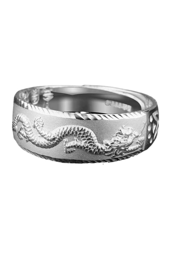 Yammee Adjustable Rings Dragon Accessory Fashionable Finger Jewelry Alloy Material Unique Finger Rings Perfect for Weddings