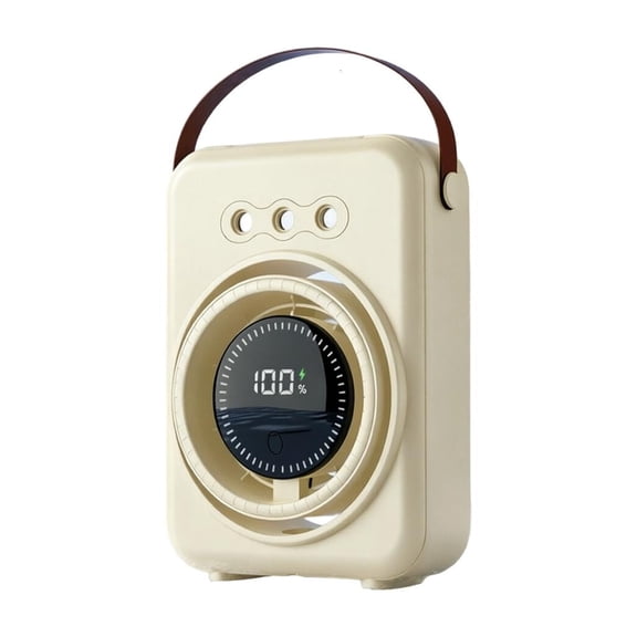Yammee Air Conditioners Tiny Air Condenser, Pocket Fan USB, Air Condenser with Evaporative Cooling with 100 Speeds, Aerosolizer Air Purifiers for Home, Travel