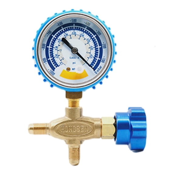 Yammee Air Pressure Gauge For Vacuum Pump Pressure Gauge Vacuum Pump Negative Pressure Gauge 0-14psi 1/8inch Connector