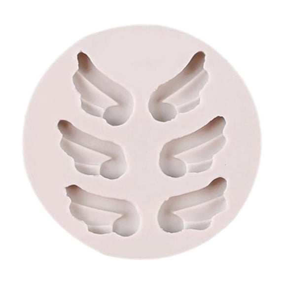 Yammee Angel Wings Shape Mold Fondant Cake Decorating Silicone Mold Chocolate Mold
