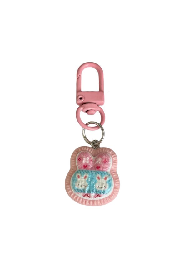 Yammee Animal Theme Plastic Keychain For Teens Trendy School Bag Or Keys Decors