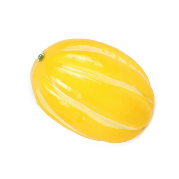 Yammee Artificial Cantaloupe Realistic Melons Fruit Artificial Fruit Simulation Cantaloupe Photography Props for Display