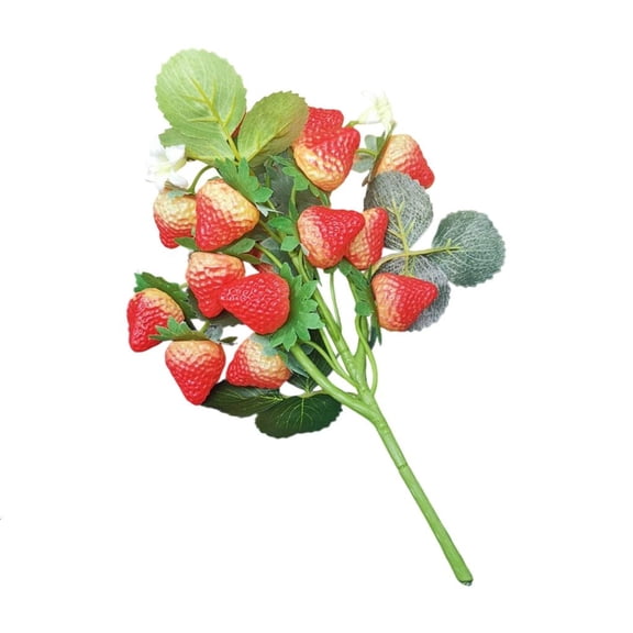 Yammee Artificial Strawberry Branch Creative crafts Wedding Party Arrangements