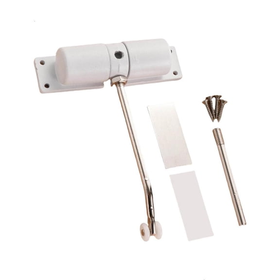 Yammee Automatic Rebounds Door Closers Surfaces Mounted Spring Door Closers Adjustable Door Hinge Heavy Duty Door Hardware