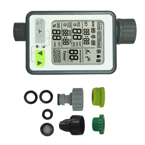 Yammee Automatic Water Timer Garden Digital Irrigation Machine Intelligent Sprinkler for Outdoor to Save Water&Time