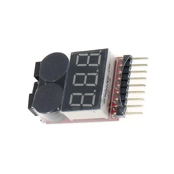 Yammee BX100 Liion Battery Tester 1-8S Low Voltages Buzzers Alarm Sound Warning