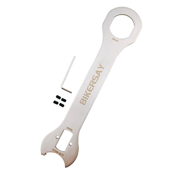 Yammee Bicycle Bottom Holder Wrench Tools Stainless Steel Bottom Bracket Wrench,Bottom Bracket Tool Bicycle BB Wrench