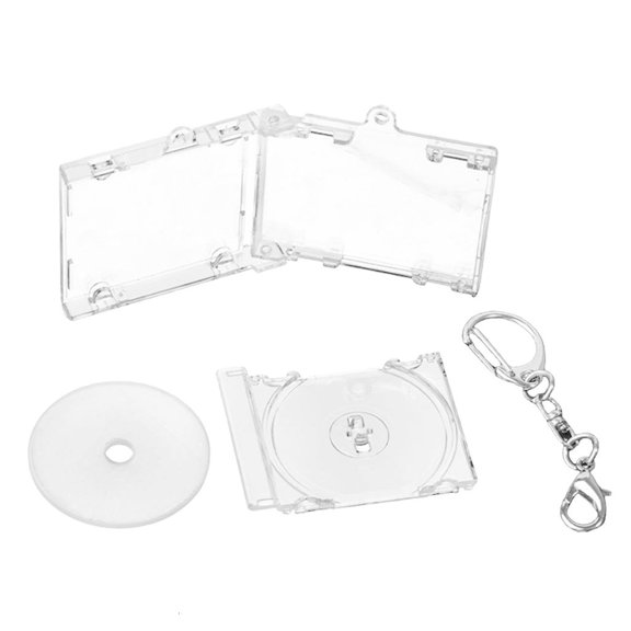 Yammee Blank Disc Case Peripherals Commemorative Album Blank Disc Case Pendant Keychain