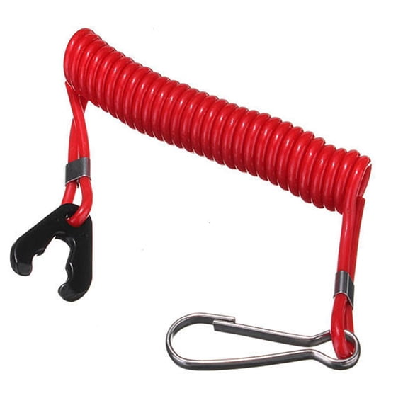 Yammee Boat Kill Outboard Engine Motor Urgent Stop Switch Tether Cord for ATV Boat Bike