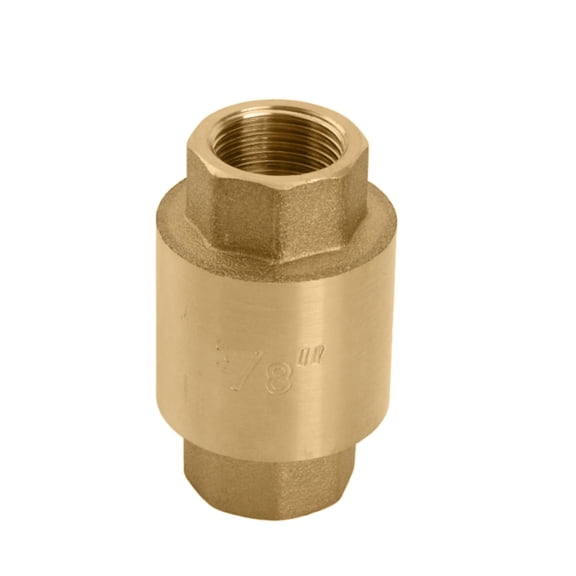 Yammee Brass Check Valves Backflow Preventer 3/8"/1/2"/3/4" Check Valves One Way Valves