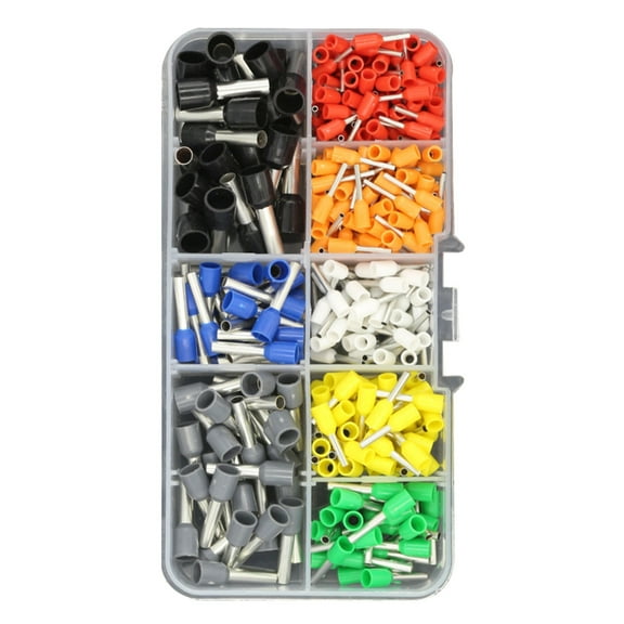 Yammee Brass Wire Ferrules multifunction Wire End Ferrules set for Secure Cable Connection